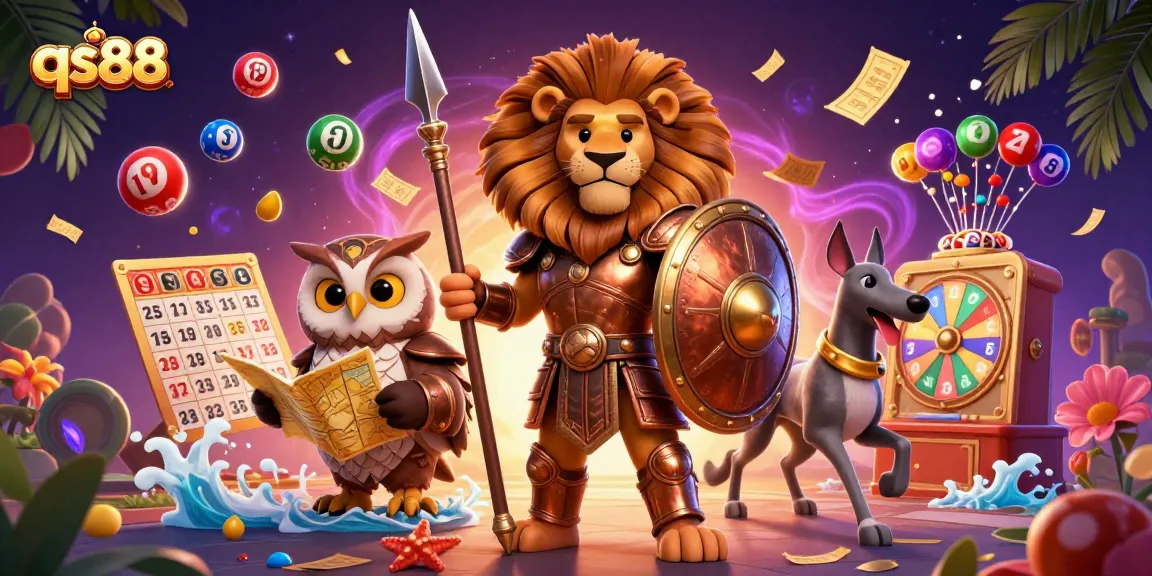 Engage with exciting qs88 casino adventures featuring a Spartan lion, owl strategist, and greyhound messenger.